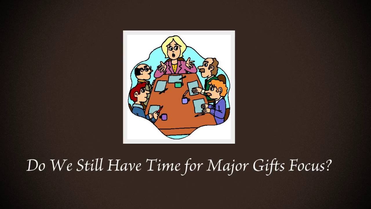 Major Gift Success Moves to Make Now