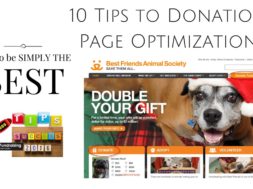 10 Tips For Donor Page Optimization