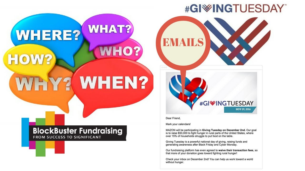 Use This Free #GivingTuesday Email For Your Donors