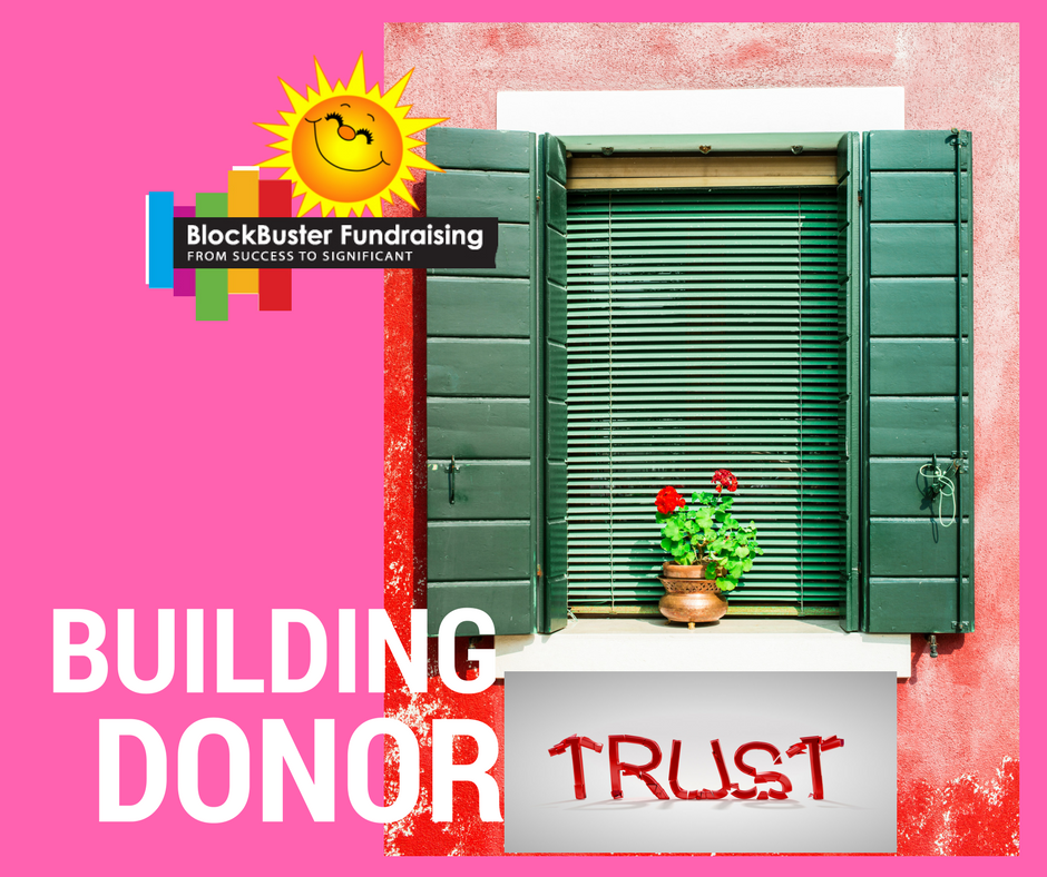 Cultivating Major Donor Trust