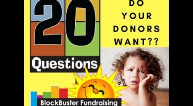 What You Need to Know About Your Donors – 20 Questions