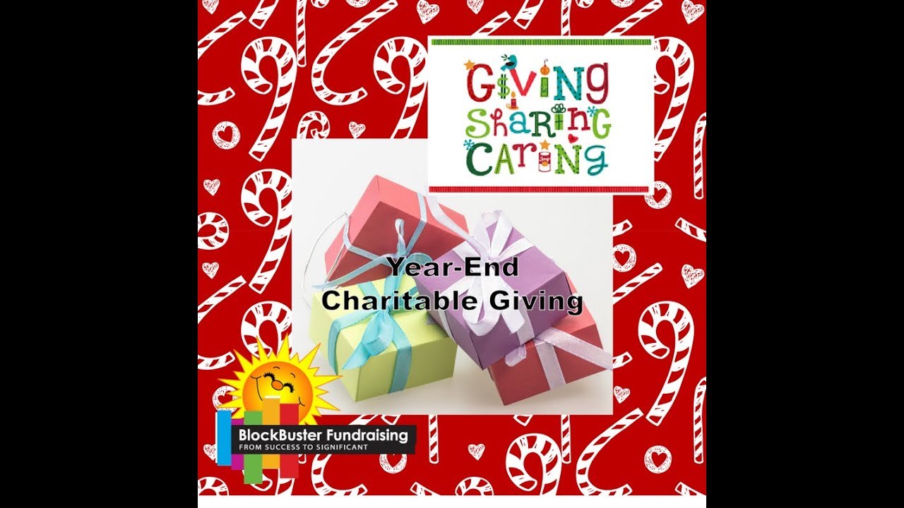 FUNDRAISERS GIVING, CARING, and SHARING DECEMBER  TO DO LIST