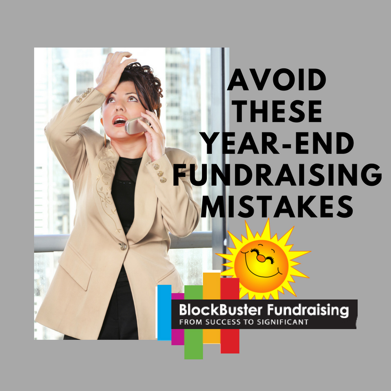 Avoid These Common Year-End Fundraising Mistakes