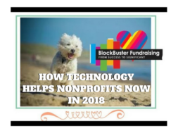 HOW TECHNOLOGY HELPS NONPROFITS NOW IN 2018